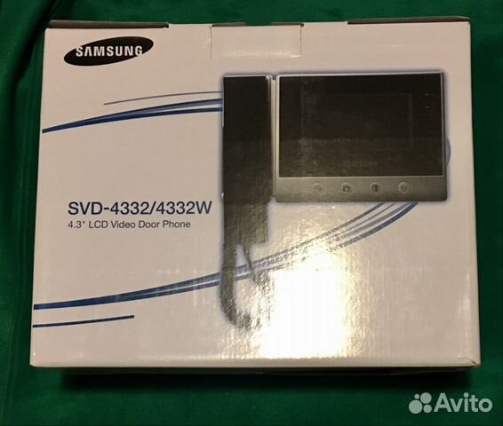 Видеодомофон SAMSUNG SVD-4332/4332W