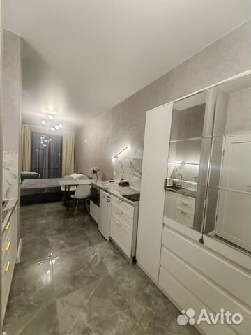

Квартира-студия, 27 м², 3 кровати