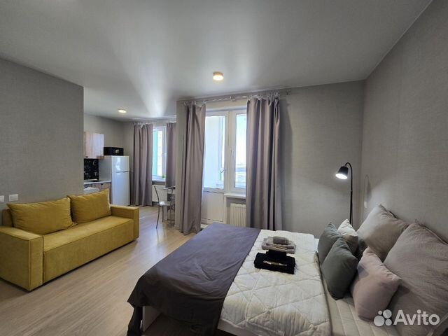 

Квартира-студия, 32 м², 1 кровать
