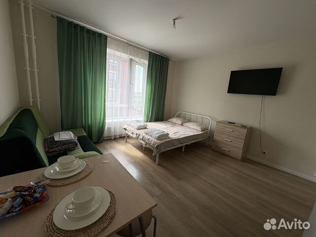 

Квартира-студия, 24 м², 2 кровати