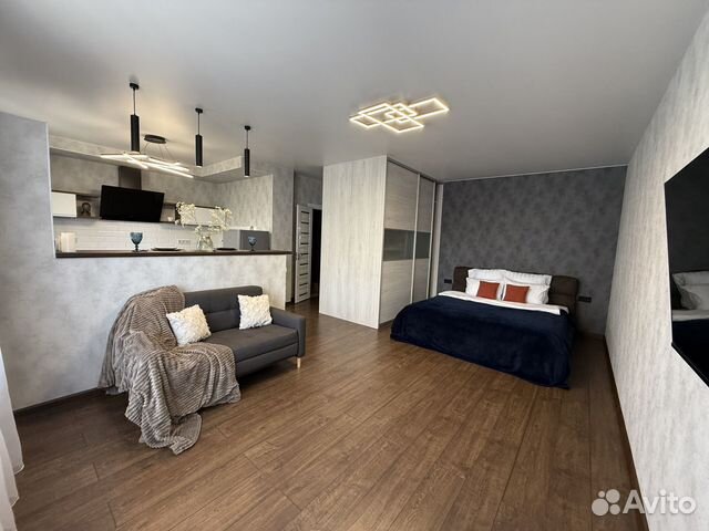 

Квартира-студия, 43 м², 1 кровать