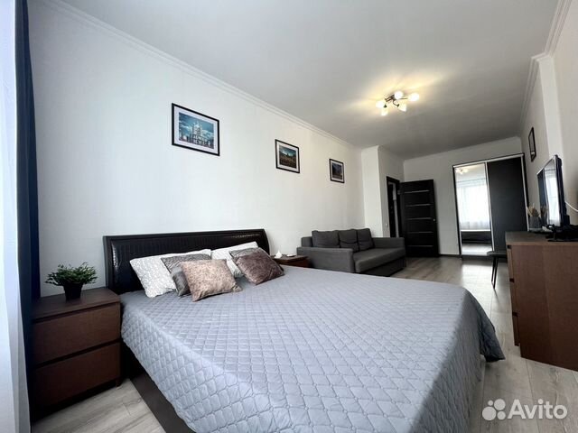 

1-к. квартира, 40 м², 2 кровати