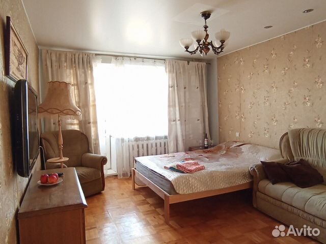 

1-к. квартира, 38 м², 2 кровати