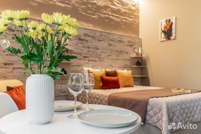 

Квартира-студия, 22 м², 2 кровати