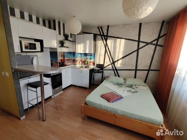 

Квартира-студия, 25 м², 1 кровать