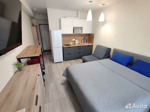 

Квартира-студия, 25 м², 2 кровати