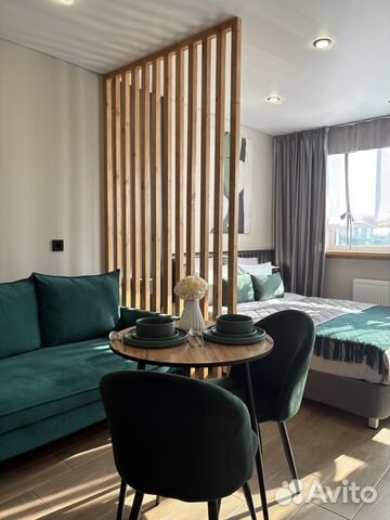 

Квартира-студия, 23 м², 2 кровати
