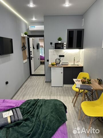 

Квартира-студия, 17 м², 1 кровать