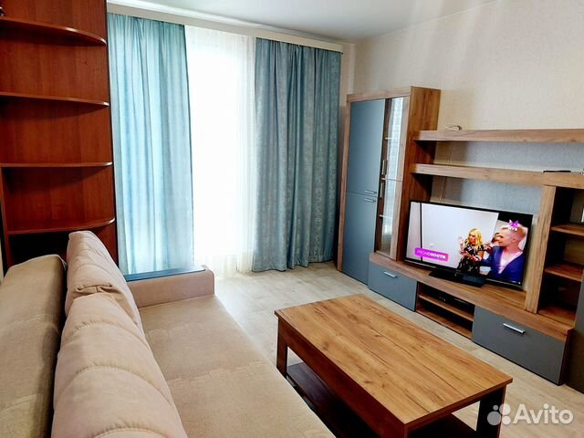 

1-к. квартира, 39 м², 2 кровати
