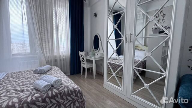 

1-к. квартира, 50 м², 2 кровати