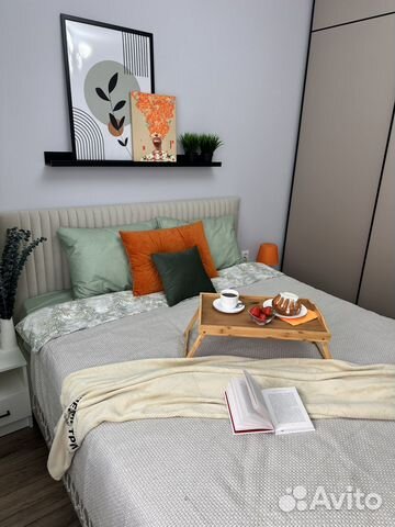 

1-к. квартира, 40 м², 2 кровати