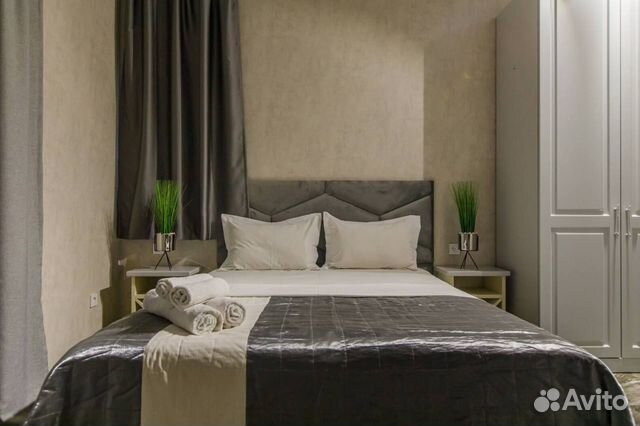 

1-к. квартира, 45 м², 2 кровати