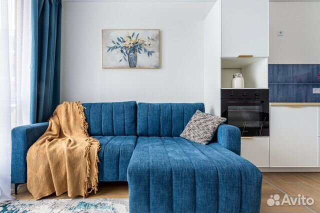

1-к. квартира, 32 м², 2 кровати