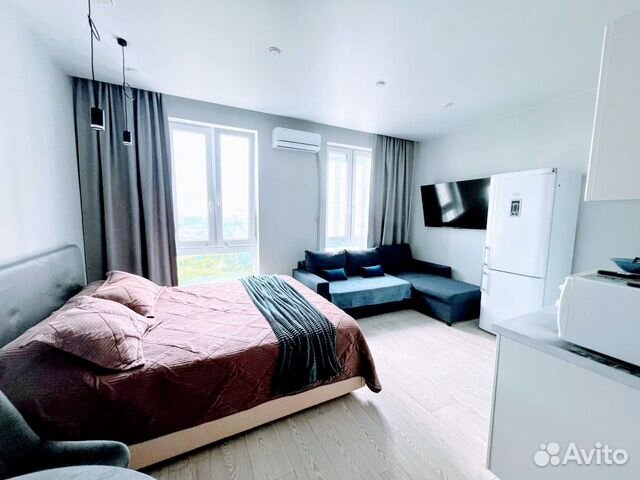 

Квартира-студия, 31 м², 2 кровати