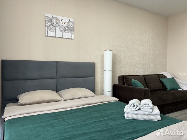 

Квартира-студия, 29 м², 2 кровати