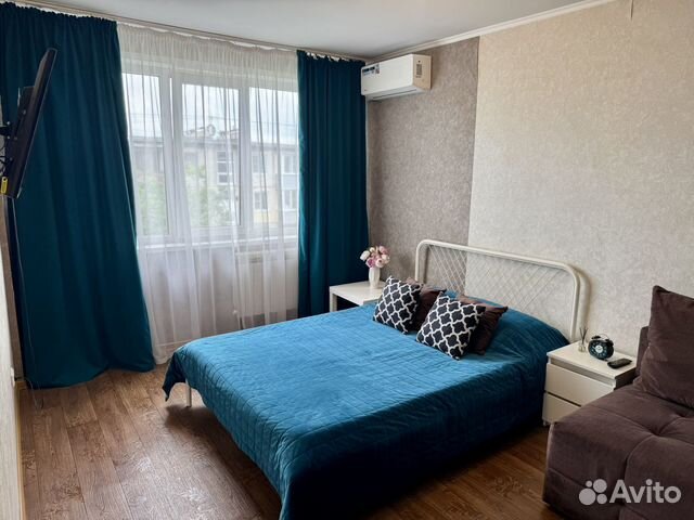 

1-к. квартира, 34 м², 2 кровати