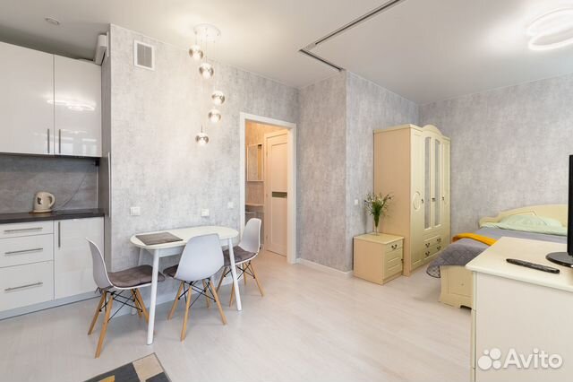 

Квартира-студия, 30 м², 2 кровати