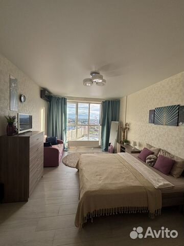 

1-к. квартира, 45 м², 2 кровати