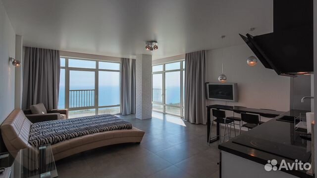 

1-к. квартира, 52,5 м², 2 кровати