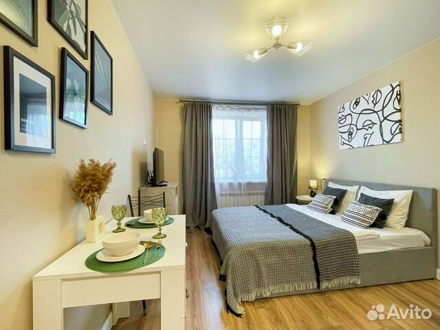 

Квартира-студия, 18 м², 1 кровать