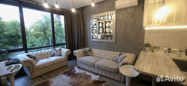 

1-к. квартира, 46 м², 2 кровати