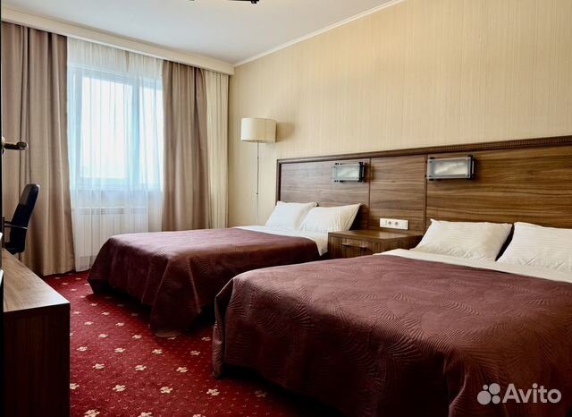 

1-к. квартира, 40 м², 2 кровати