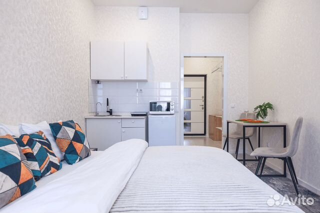 

Квартира-студия, 32 м², 2 кровати