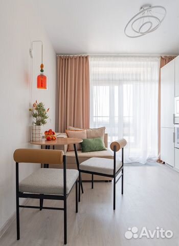 

1-к. квартира, 39 м², 2 кровати