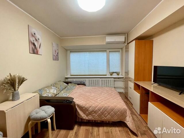 

Квартира-студия, 24 м², 2 кровати