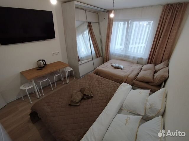 

Квартира-студия, 20,7 м², 2 кровати