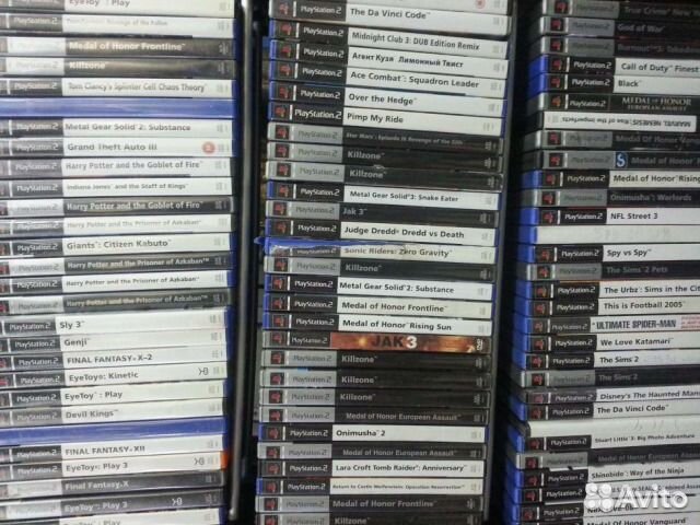 Half life и др.диски для PlatStation 2