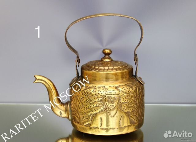 Чайник кофейник кувшин кумган бронза латунь