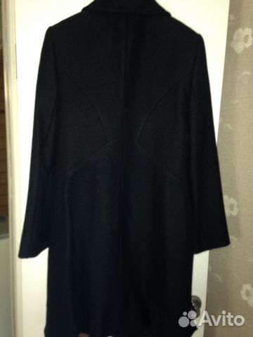 Пальто шерсть 100, тонкое, легкое, низ оборка Пальто шерсть 100, тонкое, легкое, низ оборка