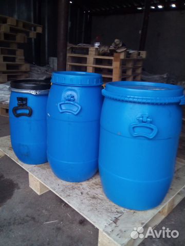Бочки пластиковые пищевые б/у 40, 45 л