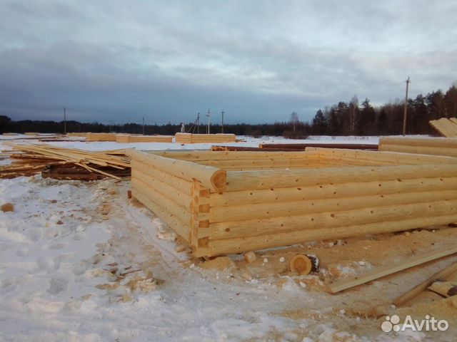 Сруб бани 4х5 + 2 м терраса + мансарда Сруб бани 4х5 + 2 м терраса + мансарда