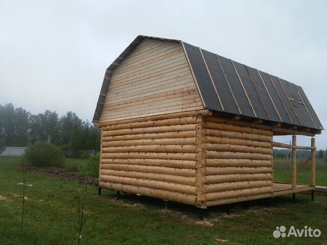 Сруб бани