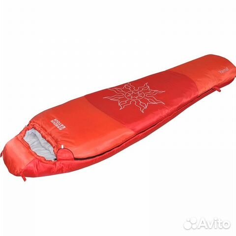 Спальный мешок Ямал -30 V2 красный