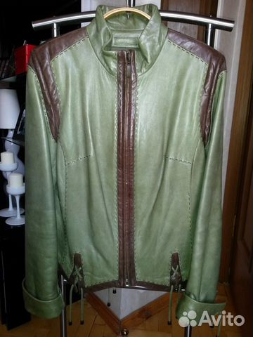 Новая итальянская кожаная куртка 44-46 р. (М) Новая итальянская кожаная куртка 44-46 р. (М)