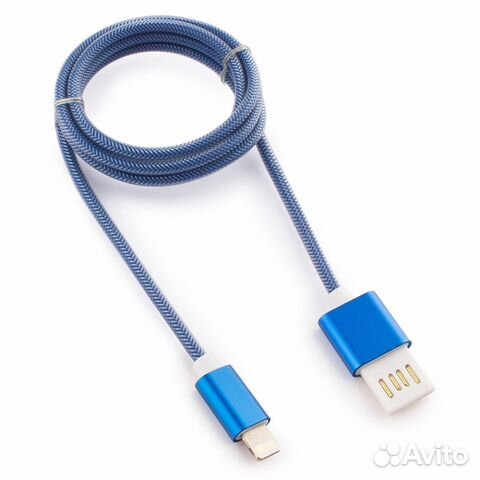 Кабели USB 2.0 - Lightning 8pin 1,0 м армированные