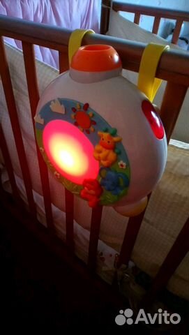 Музыкальный ночник проектор Mothercare