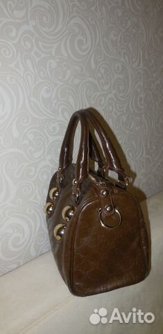 Сумка саквояж коричневая Сумка саквояж коричневая