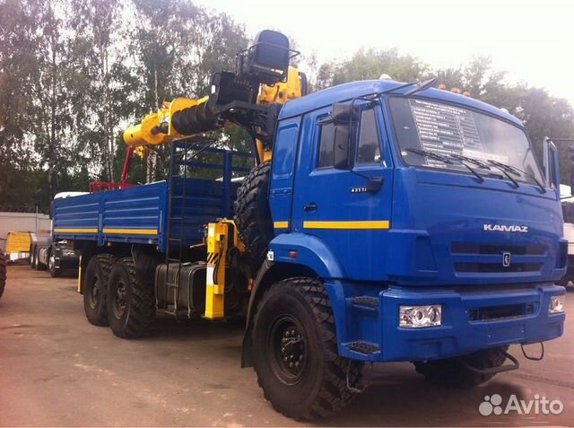 Камаз 43118 с Буром Soosan SCS 866 (Новый)