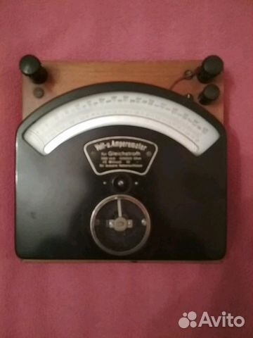 Вольтметр volt-u.amperemeter Siemens&Halske Вольтметр volt-u.amperemeter Siemens&Halske