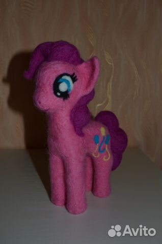 Пинки Пай My Little Pony, валяная, ручная работа