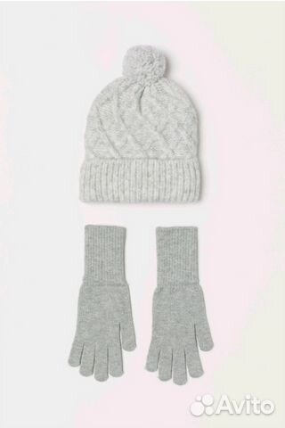 Шапка с перчатками H&M Шапка с перчатками H&M