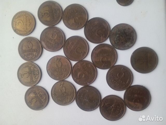 Советские монеты разных лет