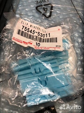 Toyota Land Cruiser Prado 150 молдинг лобового бок