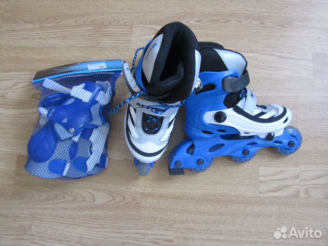 Коньки роликовые 31-34разм + коньки ледовые 30-33р