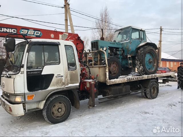 Услуги эвакуатора. Кран-борт 5т