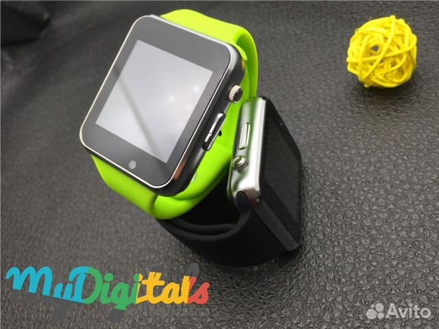Умные часы телефон Smart Watch A1 Зеленые